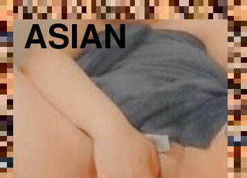 asiatisk, masturbation, fitta-pussy, amatör, leksak, japansk, fetisch, ensam, tatuering