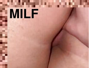 Watch milf squirt on big dick