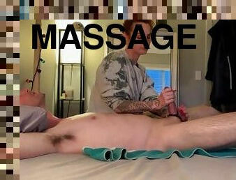 Stroking my Massage Therapist's Huge Cock to a Happy Ending! 1080p HD PREVIEW