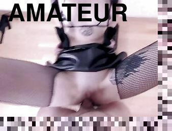 amatør, anal, hardcore, bdsm, slave, synsvinkel, fetish, latex, smerte, bondage