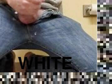 mandi, peju, zakar-besar, homoseksual, merangkap, ketat, fetish, solo, jeans, putih