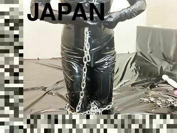 アジアの, マスターベーション, アクメ, 素人, 玩具, 日本人, bdsm, フェティッシュ, ラテックス, ボンデージ