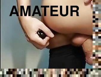 masturbation, amateur, anal, ejaculation-sur-le-corps, énorme-bite, gay, branlette, ejaculation, européenne, euro