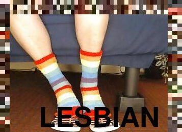 прихильник, лесбіянка-lesbian, ступні, фетиш, соло, пальці-ніг