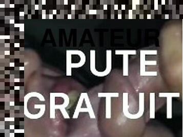 amateur, ejaculation-sur-le-corps, énorme-bite, sur-le-visage, bukkake, brunette, bite