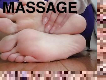 My Sexy Feet close up, I want a foot massage! Foot Fetish Lovers