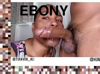 blowjob-seks-dengan-mengisap-penis, berkulit-hitam, deepthroat-penis-masuk-ke-tenggorokan, hitam, berhubungan-dengan-wajah, sperma, merokok, penis, pengisapan