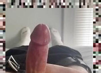 Edged and ruined orgasm dripping precum