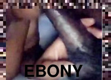 Ebony Female Sucking on Daddy’s Dick