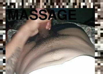 Jakol with massage oil