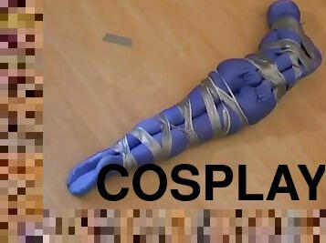 Zentai Suit Duct Tape Job [full]