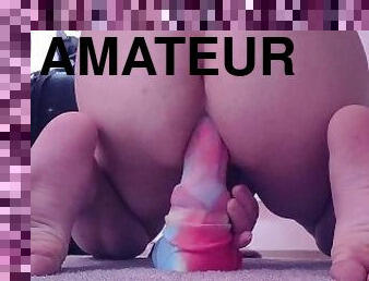 kæmpestor, onani, amatør, anal, legetøj, bøsse, dildo, solo