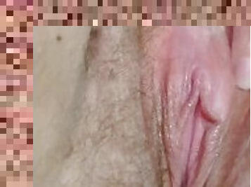 My Hairy Pink pussy squirts for you