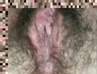 peluda, masturbação, cona-pussy, amador, adolescente, duplo, ejaculação, fudendo, dildo, rabo