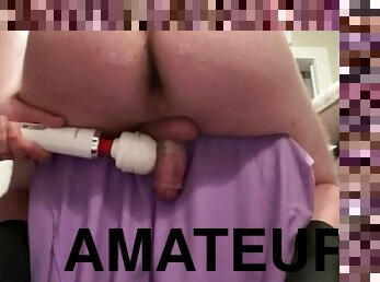 amatør, anal, udløsning, kæmpestor-pik, legetøj, fingering, sperm, solo, mælk, pik