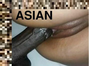 asiático, coño-pussy, amateur, interracial, pareja, primera-persona, húmedo