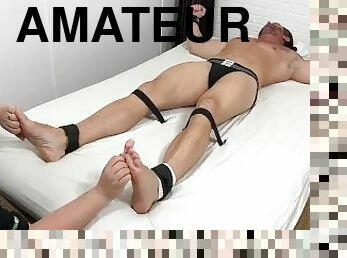 amatori, gay, bdsm, picioare, legatura, fetish, bondage, muschiulos, varfuri