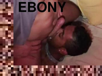 ebony twink fucked by STANY FALCONE after the work in suit and class