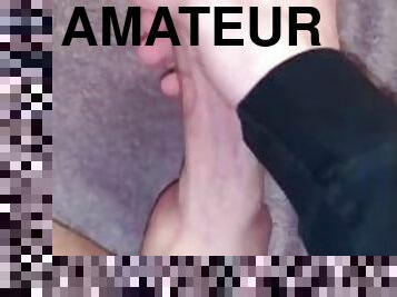 masturbation, monster, amatör, cumshot, gigantisk-kuk, tonåring, smutsig, massiv, ensam, vit