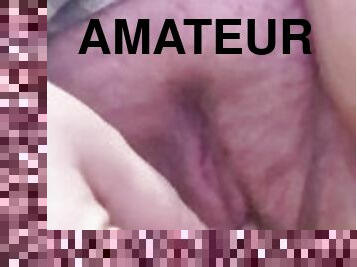 masturbation, orgasm, fitta-pussy, amatör, brudar, milf, ensam, vått