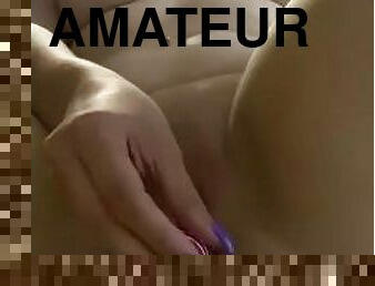 masturbation, fitta-pussy, smal, amatör, anal, bitch, blond, tight, vit