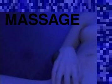 SEX SLAVE FTM MASSAGE HIS CLIT FOR HIS MASTER