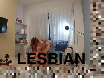 lezbijka, bdsm, italijanka, davljenje, gospodična, dominacija, femdom, šeškanje