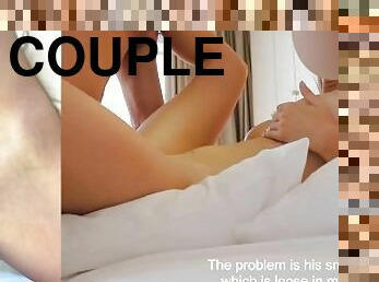 The problem is his small penis, which is loose in my pussy