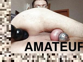 Chastity Huge Anal Beads Gape