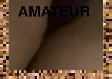 masturbation, amatör, leksak, fransk, ensam