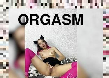 masturbação, orgasmo, cona-pussy, amador, caseiro, dedos, anime, desobediente, sozinho