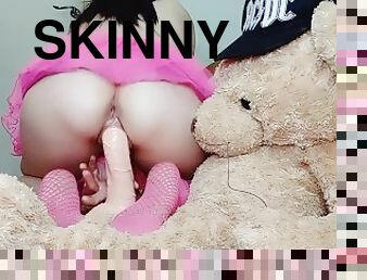 posisi-seks-doggy-style, besar-huge, mastubasi, kencing, vagina-pussy, pelajar-perempuan, kurus, amatir, akademi, basah