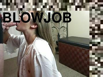 sophisticated sexy blowjob/handjob swallow