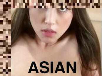 asiatique, gros-nichons, chatte-pussy, ados, hardcore, pornstar, point-de-vue, naturel, seins, rasé