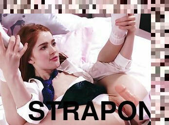 Strapon Fuck And Cumshot Compilation