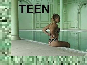 cur, tate-mari, bunaciuni, adolescenta, star-porno, blonda, piscina, stramta, frumoasa, fuimand