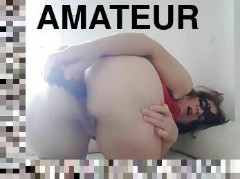 masturbação, amador, anal, maduro, babes, brinquedo, francês, sozinho