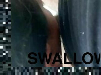Female Rapper Swallows Dick
