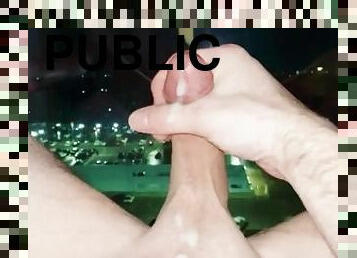 #10 Watch Me Cum - Public Window Cumshot