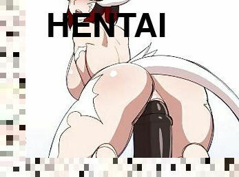 anal, babes, adolescente, juguete, hardcore, anime, hentai, 3d