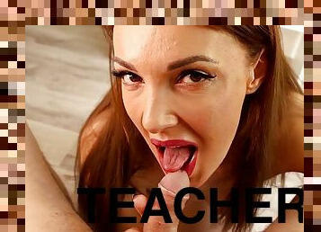 Gina Monelli Hot Teacher Sucked Students Knob