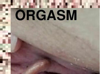 onani, orgasme, fisse-pussy, sperm, snæver, våd, saftig