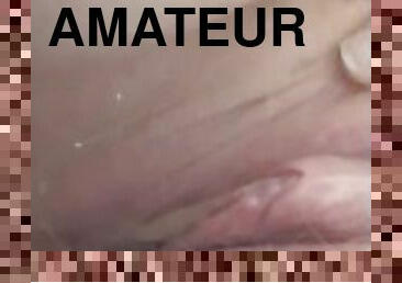 masturbation, orgasme, pisser, enceintes, amateur, mature, solo