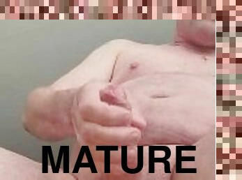 masturbation, amateur, mature, ejaculation-sur-le-corps, énorme-bite, horny, solo, bite