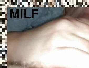 Milf sucks big young cock