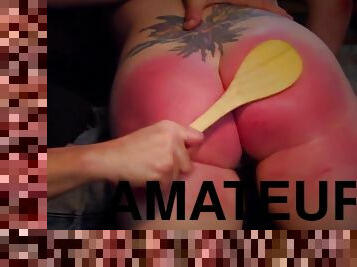 Amber Spanked Severely