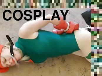 Cammy Cosplay Bondage