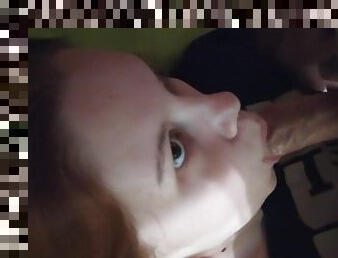 Russian Redhead Girl Mouthfucked All The Way To Her Throat