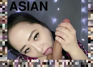Kimmy Kalani In Asmr - Innocent Asian Gives Her 1st Blowjob Roleplay