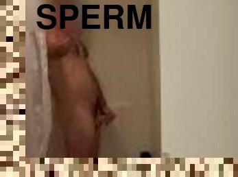 banyo-yapma, mastürbasyon-masturbation, üstüneyüzüne-boşalma, ibne, mastürbasyon, birdenbire, meni, avrupalı, euro, sperm